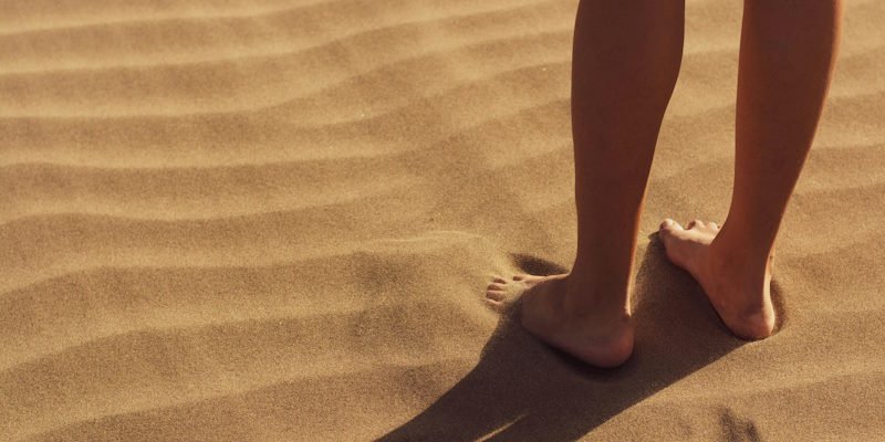 foot sand